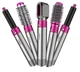Стайлер 5в1 HAIR BRUSH Styler для различных типов волос, с функциями придания объема, выпрямления, укладки + кейс для хранения, фиолетовый - изображение 2