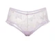 Сітчасті бузкові трусики чики з метеликами та рюшами (XL) Victoria's Secret - зображення 3