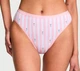 Трусики бріфи з високою посадкою смугасті (XXL) Victoria's Secret - зображення 1