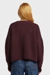 Жіночий бордовий шерстяний кардиган Cable G-Star RAW S D27729, D770 - зображення 3