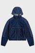 Жіноча темно-синя куртка джинсова Hooded track G-Star RAW S D26292,D934 - зображення 5