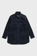 Жіноча темно-синя сорочка вельветова Regular BF G-Star RAW S D23552,D411 - зображення 4
