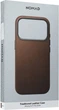 Etui Nomad Traditional Leather Case Magsafe na iPhone 17 Pro Brązowe (856504011949) - obraz 3