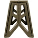 Стул туристический складной Tribe Camp Chair High олива для кемпинга, рыбалки и отдыха, компактный T-EF-0002 - изображение 3
