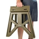 Стул туристический складной Tribe Camp Chair High олива для кемпинга, рыбалки и отдыха, компактный T-EF-0002 - изображение 5