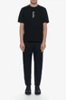Футболка C.P. Company Metropolis Series Vertical Logo Black 19CLTS057A-006370W-999 L - изображение 5