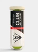 М'яч для великого тенісу Dunlop Club All Court Yellow 601629 MISC - зображення 2