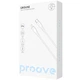 Кабель Proove GridLine Type-C to Lightning 27W (1m) white - зображення 1