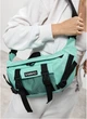 Большая женская тканевая поясная сумка бананка SAMBAG Мятная (5457038721) - изображение 7