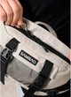 Велика чоловіча тканинна поясна сумка бананка SAMBAG Сірий (5491038721) - зображення 12