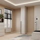 Пенал закрытый №2 Light с антресолью 400x500x2600 Белый диамант (GAA2LT09010000000) - изображение 2