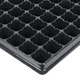 Кассета для рассады Stenson R79023-128 128 ячеек 100 г многоразовая Черный - изображение 3