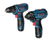 Набір інструментів Bosch Professional GSR 120-LI + GDR 120-LI 12 В 2 А·год Синій (06019G8023) - зображення 3