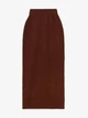 Костюм джемпер+спідниця однотонний жіночий GENUA G01111-0002 L/XL Коричневий shop (2000999550317) - зображення 6