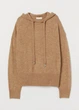 Джемпер H&M XS Темно-бежевый 0811913_тем. бежевый - изображение 1
