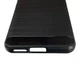 Чехол для телефона Xiaomi 12T карбоновый противоударный с высокими бортами черный - изображение 6