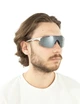 Спортивні окуляри OAKLEY Cybr Dyno OO9513D-0539 Matte Mist/Prizm Black - зображення 7