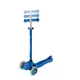 Самокат Globber Go Up Sporty 360 с подсветкой колес синий, 456-600 - изображение 7
