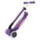 3-колесный самокат Globber Elite Lights с подсветкой колес фиолетово-розовый, 439-603-3 - изображение 15