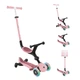 Самокат Globber Go Up Active 360 с подсветкой колес пастельно-розовый, 749-310 - изображение 3