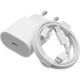 Комплект быстрой зарядки для Apple iPhone, Сетевое зарядное устройство 20W USB-C Power Adapter, Кабель зарядки Type-C to Lightning - изображение 2