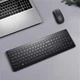 Бездротовий комплект клавіатури та миші DELL KM3322W, комплект клавіатури та миші для офісного та домашнього використання, мультимедійний комплект клавіатури та миші, чорний з бездротовим приймачем 2.4G - изображение 2