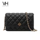 Жіноча сумочка VANESSA HOGAN VH модель Aurora Diamond Pattern, легка, розкішна, універсальна сумка через плече в стилі Chanel з ланцюжком, подарунок на день народження для дівчини. - зображення 1