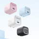 Комплект зарядного устройства ANKE Ice Point 20 Вт, кабель для быстрой зарядки Apple 17 Type-C с поддержкой GaN PD, совместимый с iPhone 16 Pro Max 15, белый. - зображення 2