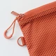 Дорожная сумка MUJI из переработанного полиэстера на двойной молнии Orange - изображение 4