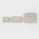 Сумка-органайзер MUJI сетчатая из переработанного полиэстера 27x21x5 см Beige - изображение 6