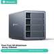 Корпус для жорсткого диска Yottamaster Disk Array, корпус для 2,5/3,5-дюймового механічного/SSD твердотільного накопичувача з кількома відсіками, зовнішній RAID-корпус для ноутбуків та настільних комп'ютерів, чотири відсіки FS4RU3 - зображення 5