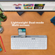 Клавиатура беспроводная Logitech K580 Bluetooth/Wireless White - изображение 5