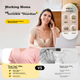 Молоковідсмоктувач Medela Hands-Free (Silk Wing, зручний та приємний, Silk Wing Smart) універсальний для обох сторін - зображення 6