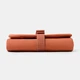 Сумка-органайзер MUJI подвесная с крючком и дополнительным чехлом Orange - изображение 2