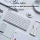 Клавиатура беспроводная Lofree Xiaoshun Youth Edition FLOW Kailh Low Profile Wireless/Bluetooth/USB White - изображение 5