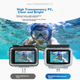 Водонепроникний чохол TELESIN для DJI Action 4/5 Pro/3 до 45 м - зображення 4