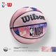 Баскетбольный мяч Wilson Official NBA DRV ENDURE Series с рисунком в стиле тай-дай, случайный рисунок, для игры в помещении/на открытом воздухе, размер 7. - изображение 8