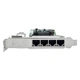 Сетевая карта EB-LINK на базе процессора Intel 82580EB, гигабитная четырехпортовая серверная сетевая карта PCI-E X4, электрический порт I340-T4, сетевой адаптер для промышленных камер машинного зрения E1G44HT. - изображение 2