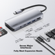 Док-станция расширения BELKIN Type-C, эффективный 7-дюймовый адаптер для iPad, конвертер для компьютеров Apple, поддержка питания PD 100 Вт, зеркальное отображение экрана HDMI, устройство чтения карт USB/SD AVC009-V2 - изображение 1