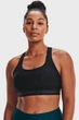 Жіночий чорний топ UA Crossback Mid Bra Under Armour M 1361034-001 - изображение 3