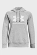 Жіноче сіре худі UA Rival Fleece Big Logo Hdy Under Armour XS 1379501-012 - изображение 5