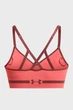 Жіночий спортивний кораловий топ UA Seamless Low Long Bra Under Armour XS 1357719-811 - зображення 11
