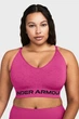 Жіночий спортивний топ UA Seamless Low Long Htr Bra Under Armour XS 1357232-686 - зображення 3