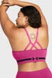 Жіночий спортивний топ UA Seamless Low Long Htr Bra Under Armour XS 1357232-686 - зображення 6