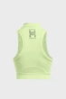 Жіночий салатовий топ Run Anywhere Crop Tank Under Armour L 1386344-383 - зображення 5