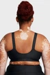 Жіночий чорний топ UA Infinity High Zip 2.0 Bra Under Armour XL A-C 1384118-002 - изображение 5