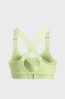 Жіночий салатовий топ UA Infinity High 2.0 Bra Under Armour S D-DD 1384112-384 - зображення 8