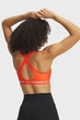 Жіночий помаранчевий топ Crossback Mid Bra Under Armour XL 1361034-847 - изображение 7