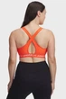 Жіночий помаранчевий топ Crossback Mid Bra Under Armour XL 1361034-847 - изображение 8
