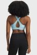 Жіночий блакитний топ Crossback Mid Bra Under Armour XL 1361034-494 - зображення 7